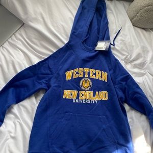 Western New England Royal Blue Hoodie